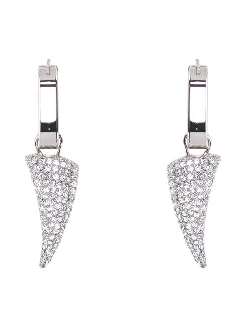 Tiger Claw Jewel Earrings for Women in Palladium ALEXANDER MCQUEEN | 805720J161N1021